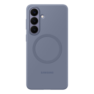 Silicone Magnet Case für das Galaxy S26+ Front Blue Violet 