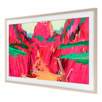 65 Zoll Customizable Frame VG-SCFF R-Persspective Sand Gold 