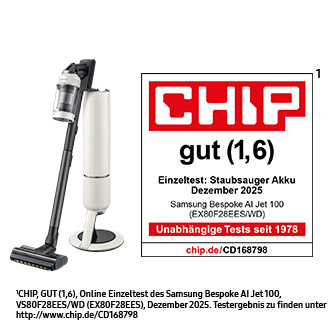 Bespoke AI Jet 100 mit All-in-One Clean Station, 770 W Motorleistung, Santorini Beige (EX80F28EES) Beige