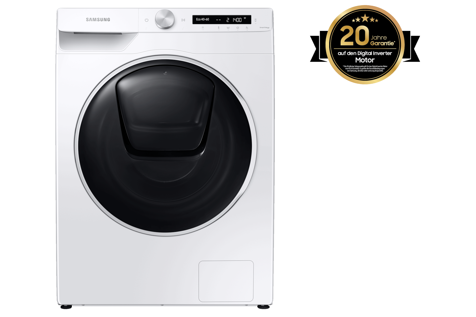 Samsung WD5500T, Waschtrockner, SchaumAktiv & AddWash™, 10,5 / 6 kg, EEK Waschzyklus*: A, 10.5 kg Weiß