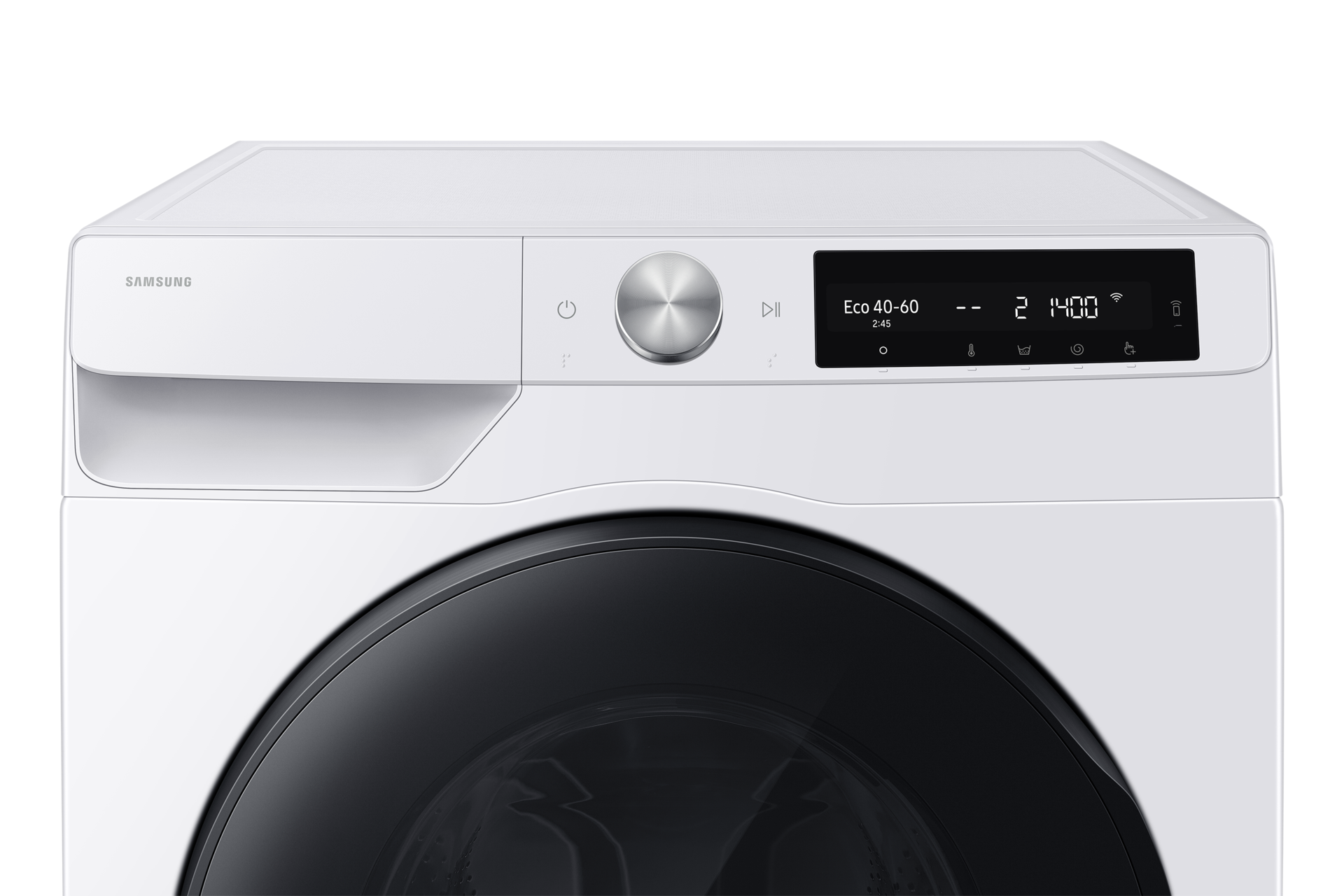 Laundry (Combo) AI Ecobubble 10kg + 6kg Panel-Control-2 White 