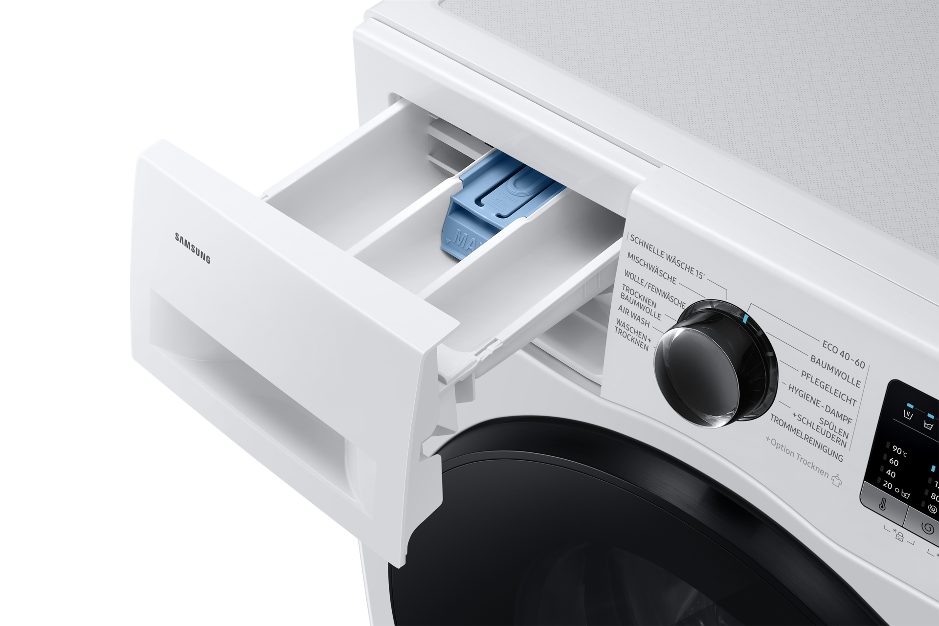 Laundry (Combo) Hygiene steam 8kg + 6kg Detail White 