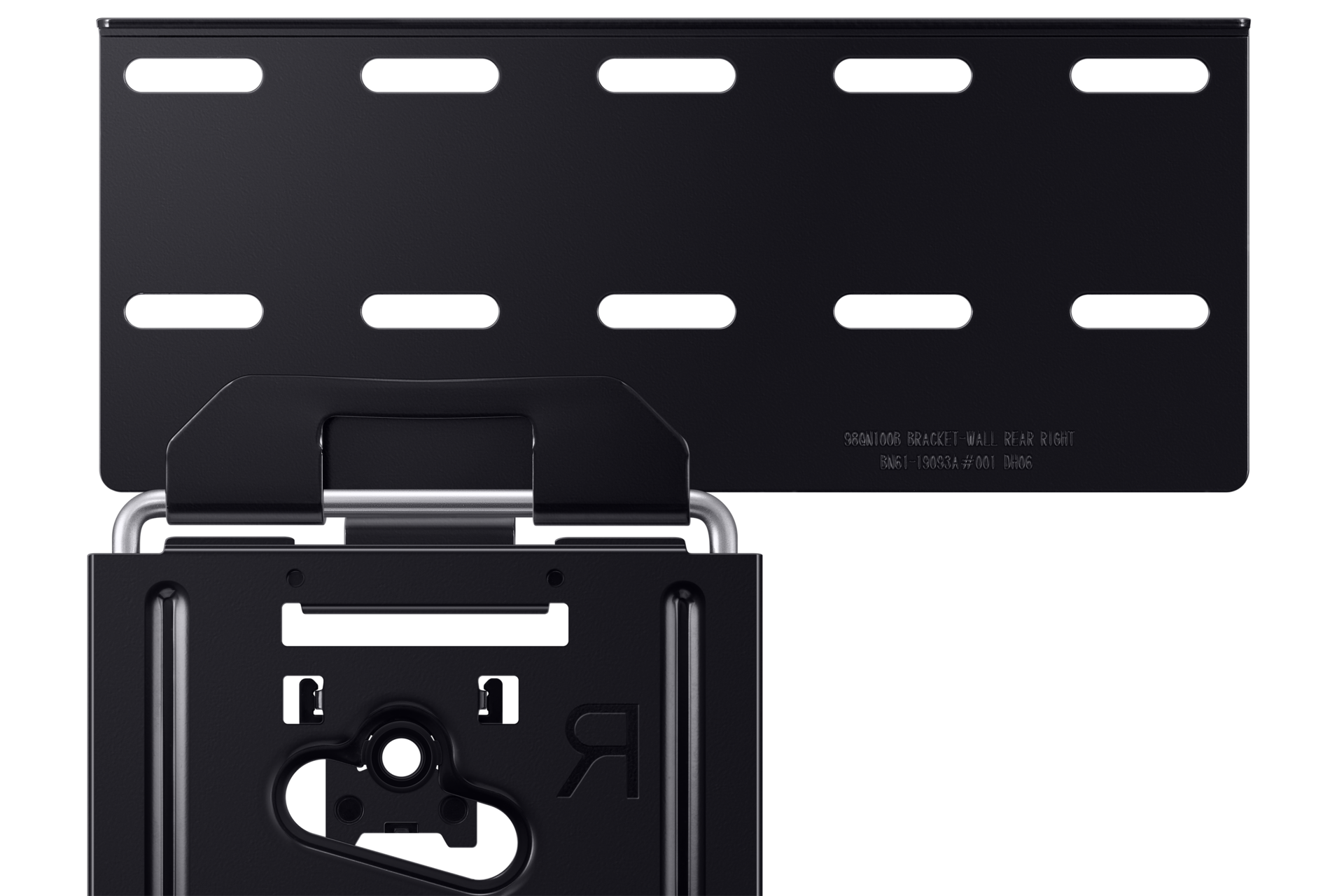 Slim Fit Wandhalterung (2025) Front-Set-Detail Black 