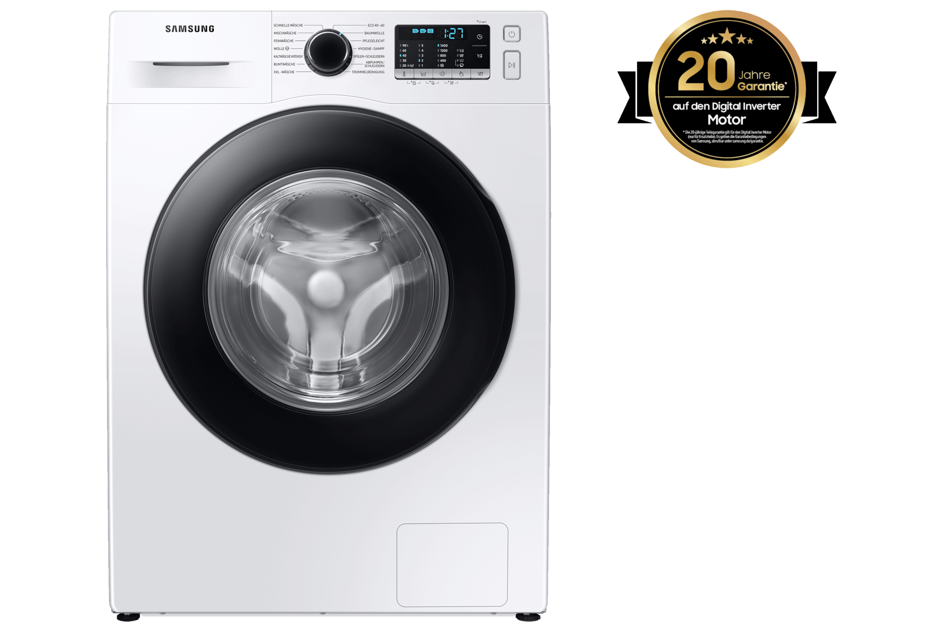 11 DE Waschmaschine | kg, WW11BGA049AEEG, Samsung Ecobubble™ EEK:A,