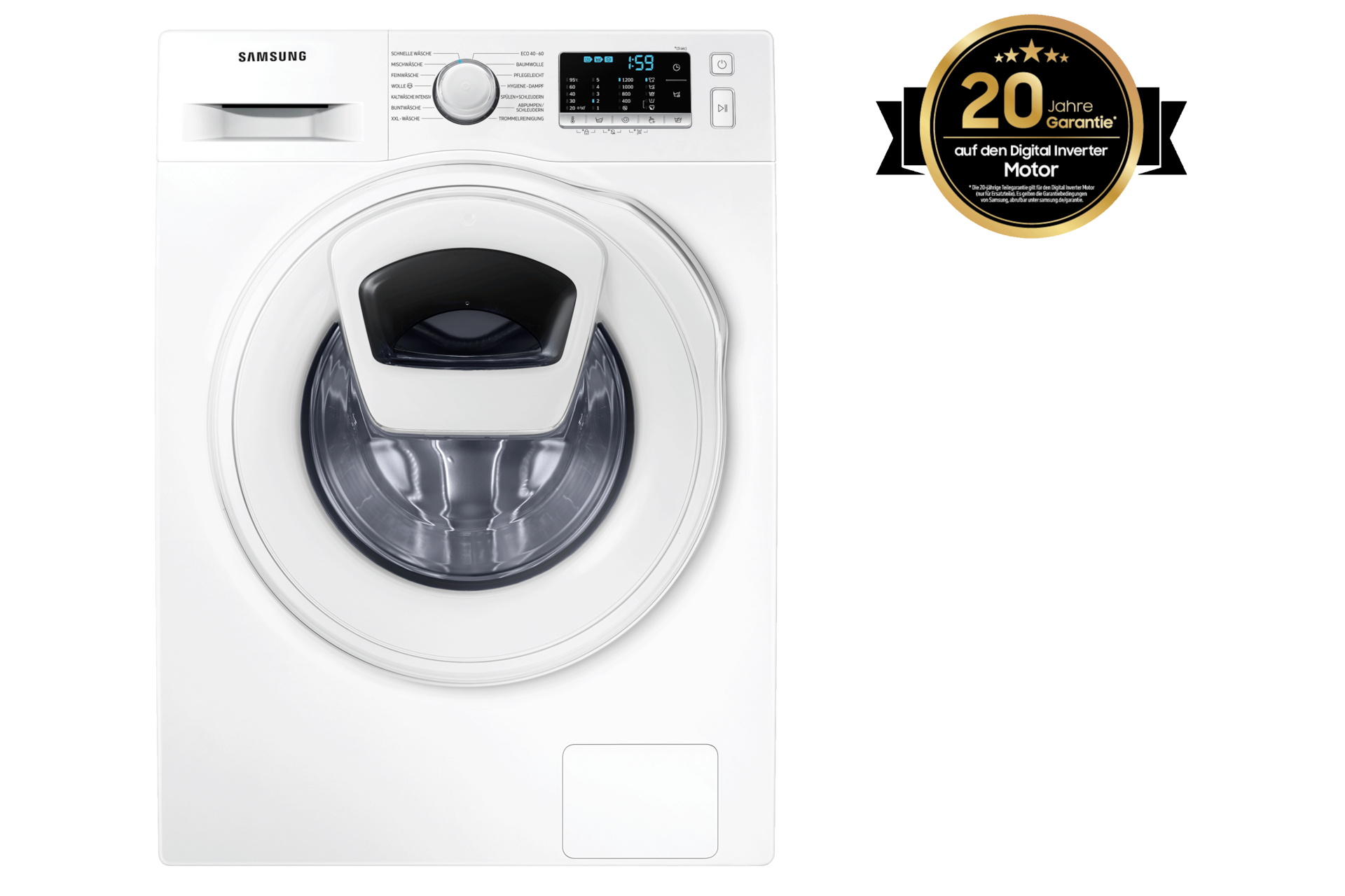 Waschmaschine AddWash™ 8 kg kaufen DE | (WW8NK52K0XW/EG) Samsung