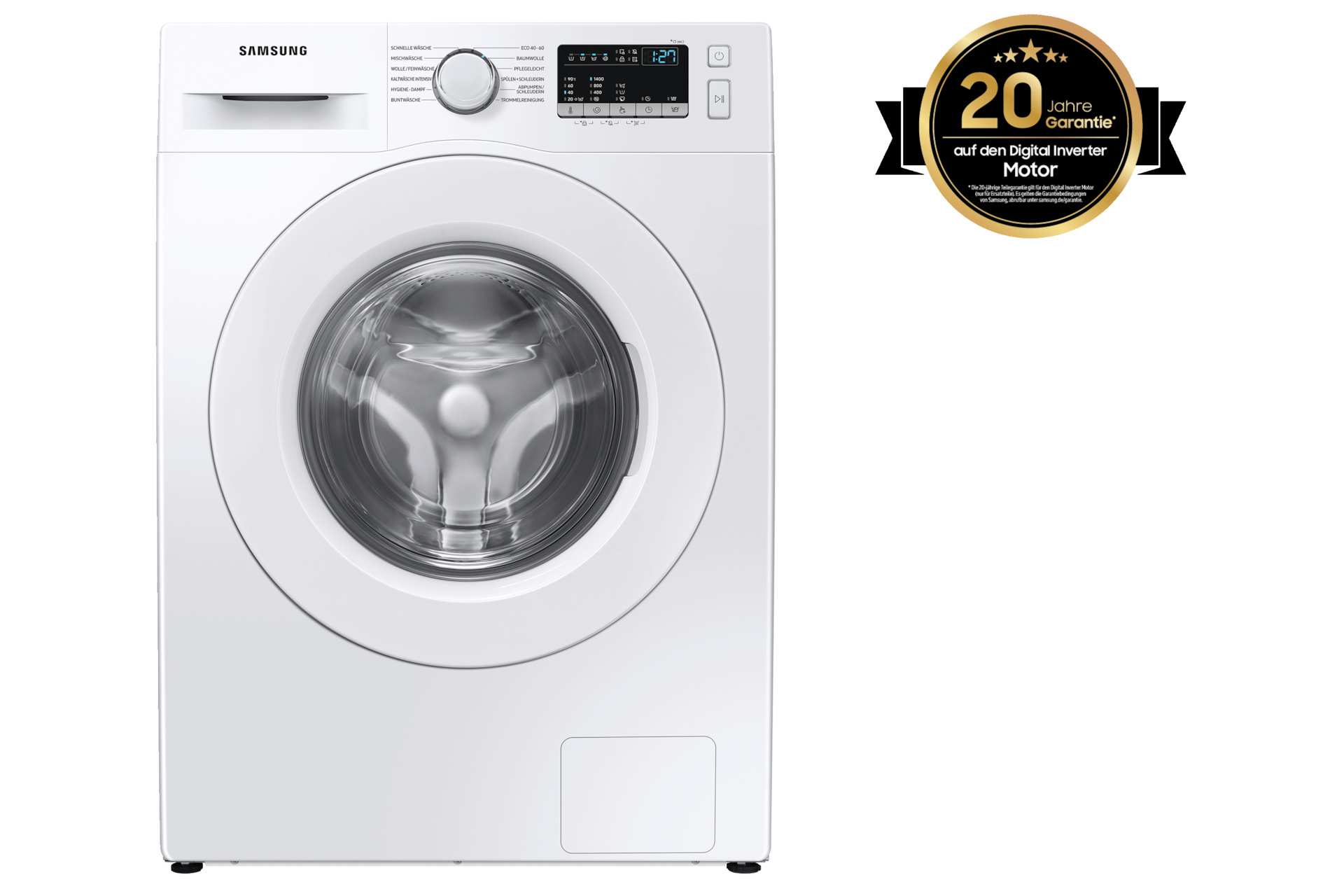 WW4900T, Waschmaschine, | 9kg white Samsung Ecobubble™, Deutschland