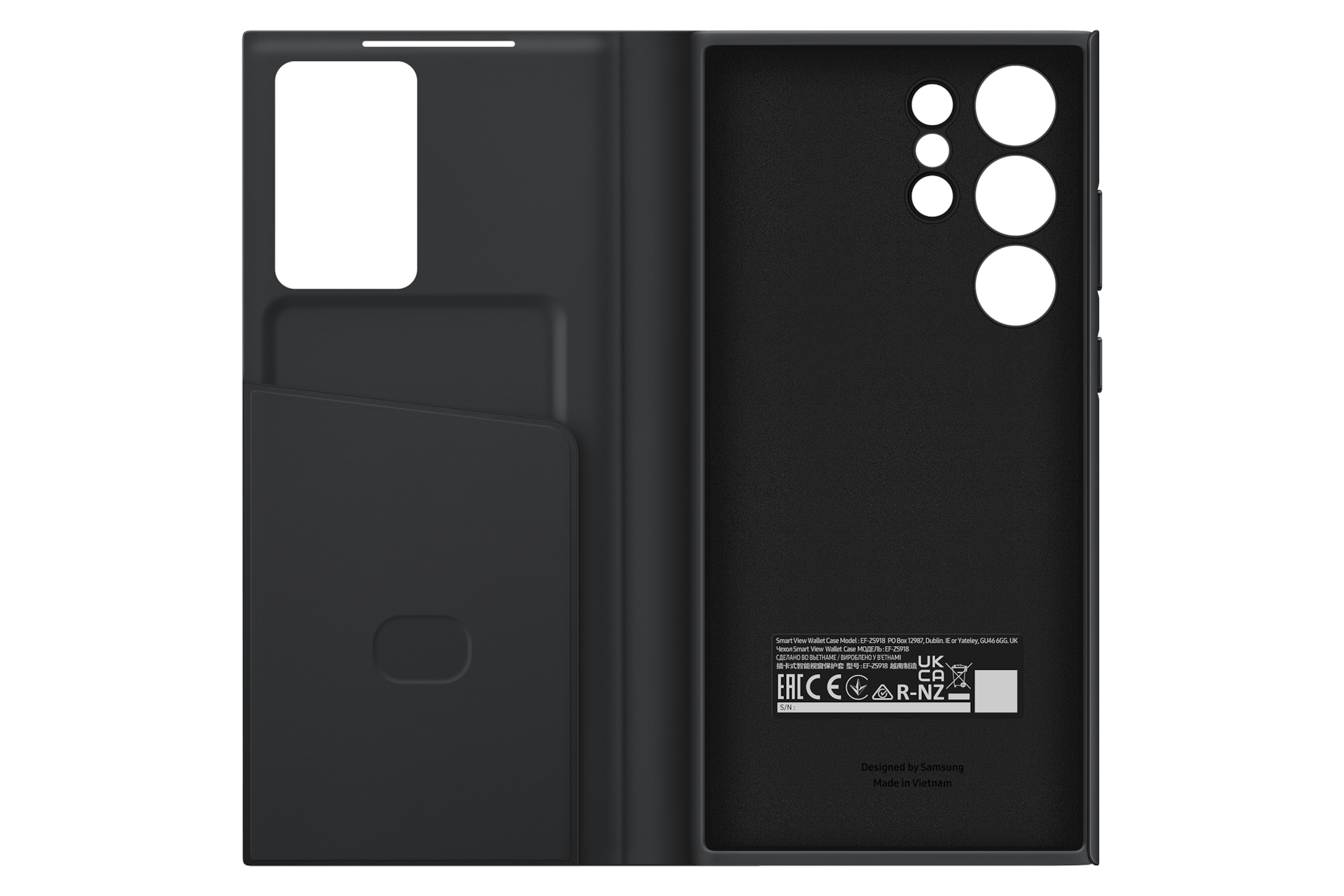 front-open Black