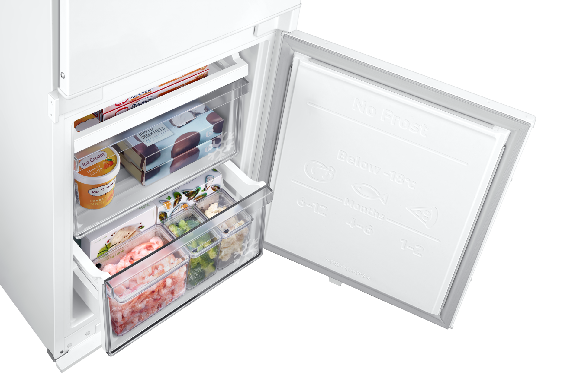 Indbygget køle-fryseskab Series 7 med Metal Cooling (Fridge) 177,5 cm Detail1 White 