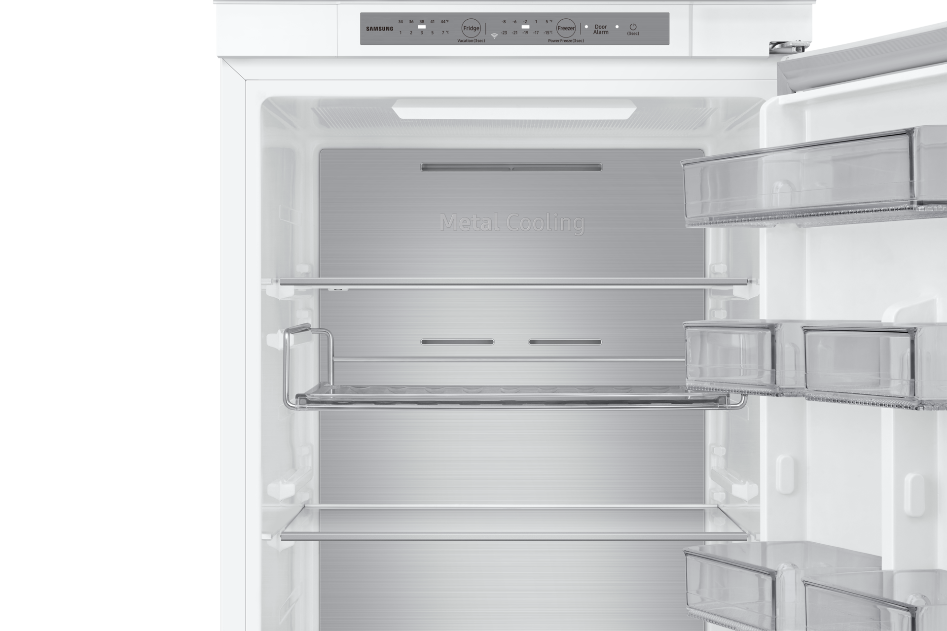 Indbygget køle-fryseskab Series 7 med Metal Cooling (Fridge) 177,5 cm Detail2 White 