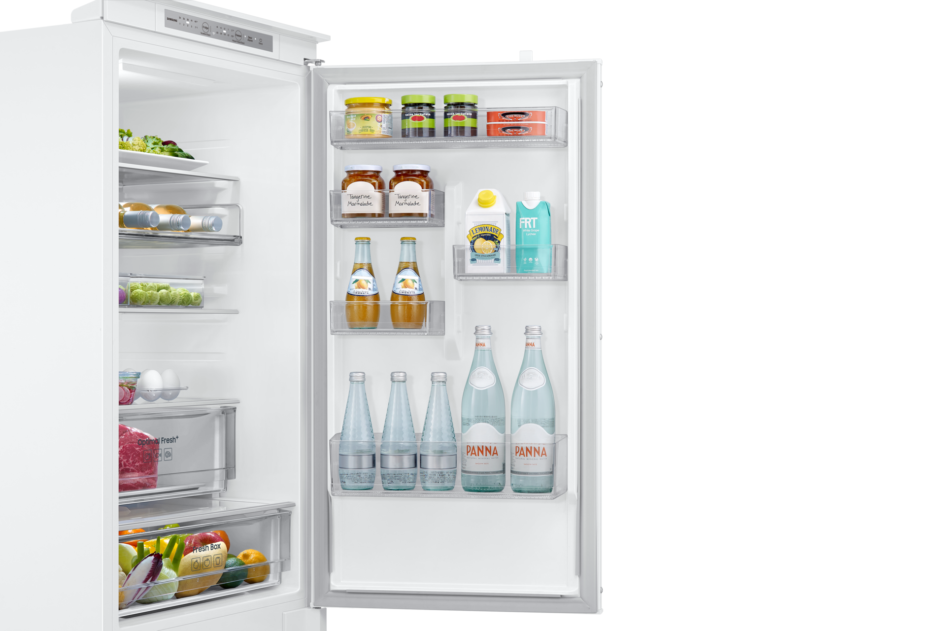 Indbygget køle-fryseskab Series 7 med Metal Cooling (Fridge) 177,5 cm Detail6-Half-Door-Bin White 