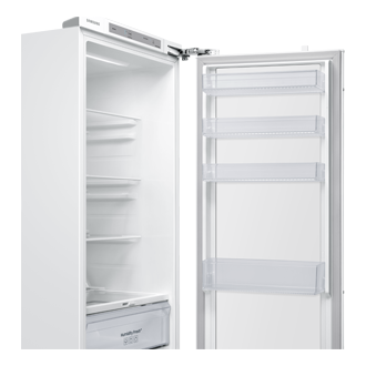Indbygnings-køleskab SpaceMax 177,5 cm Detail2-Half-Door-Bin White 