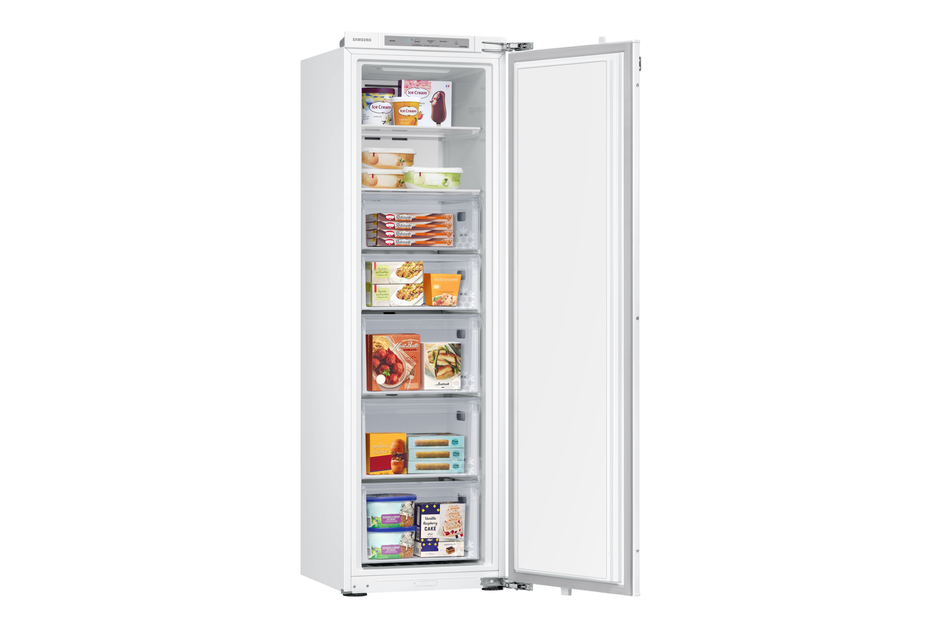 Indbygget fryser Series 6 med Cool Select+ 177,5 cm Cool-Select-Freeze White 