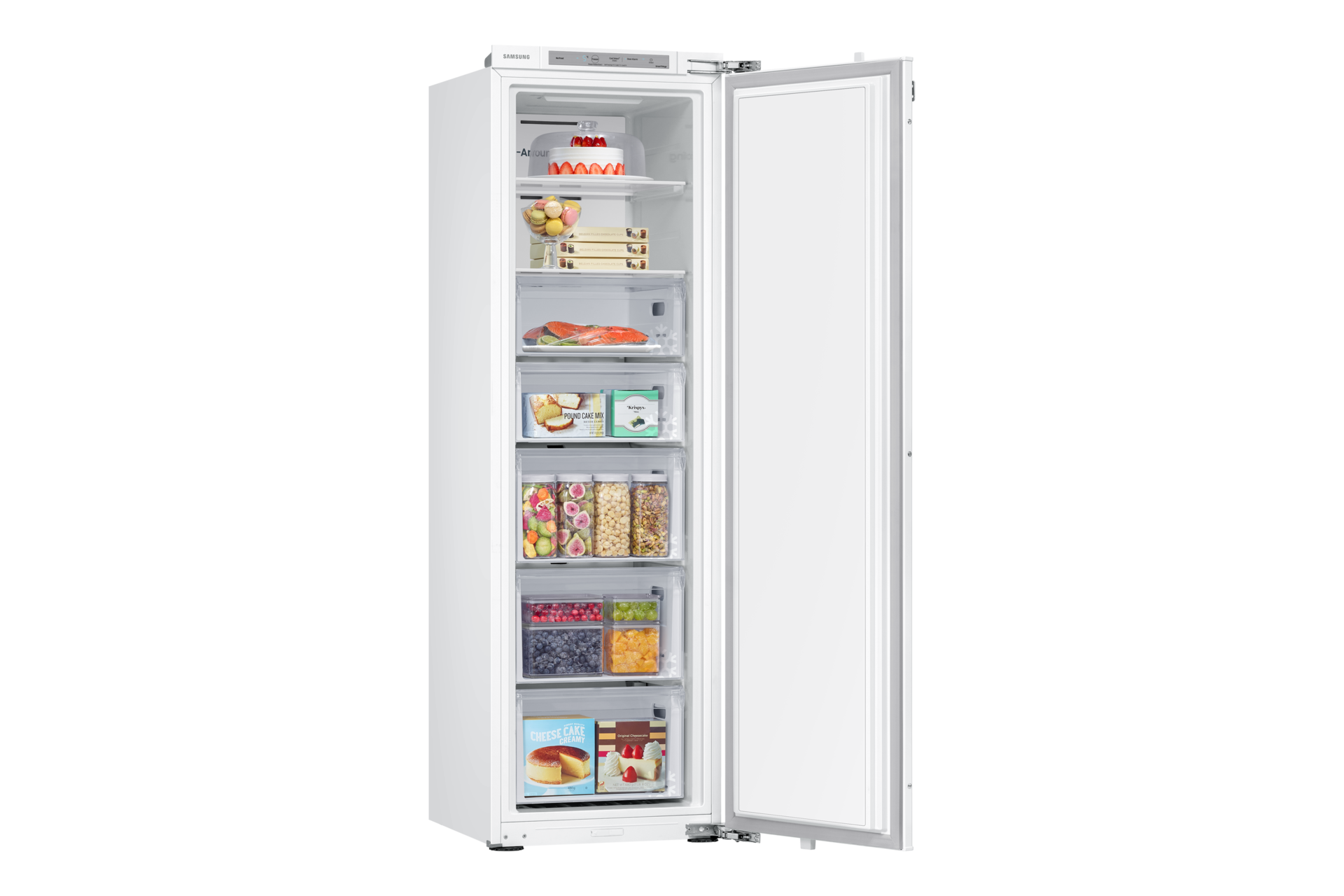 Indbygget fryser Series 6 med Cool Select+ 177,5 cm Cool-Select-Soft-Freeze White 