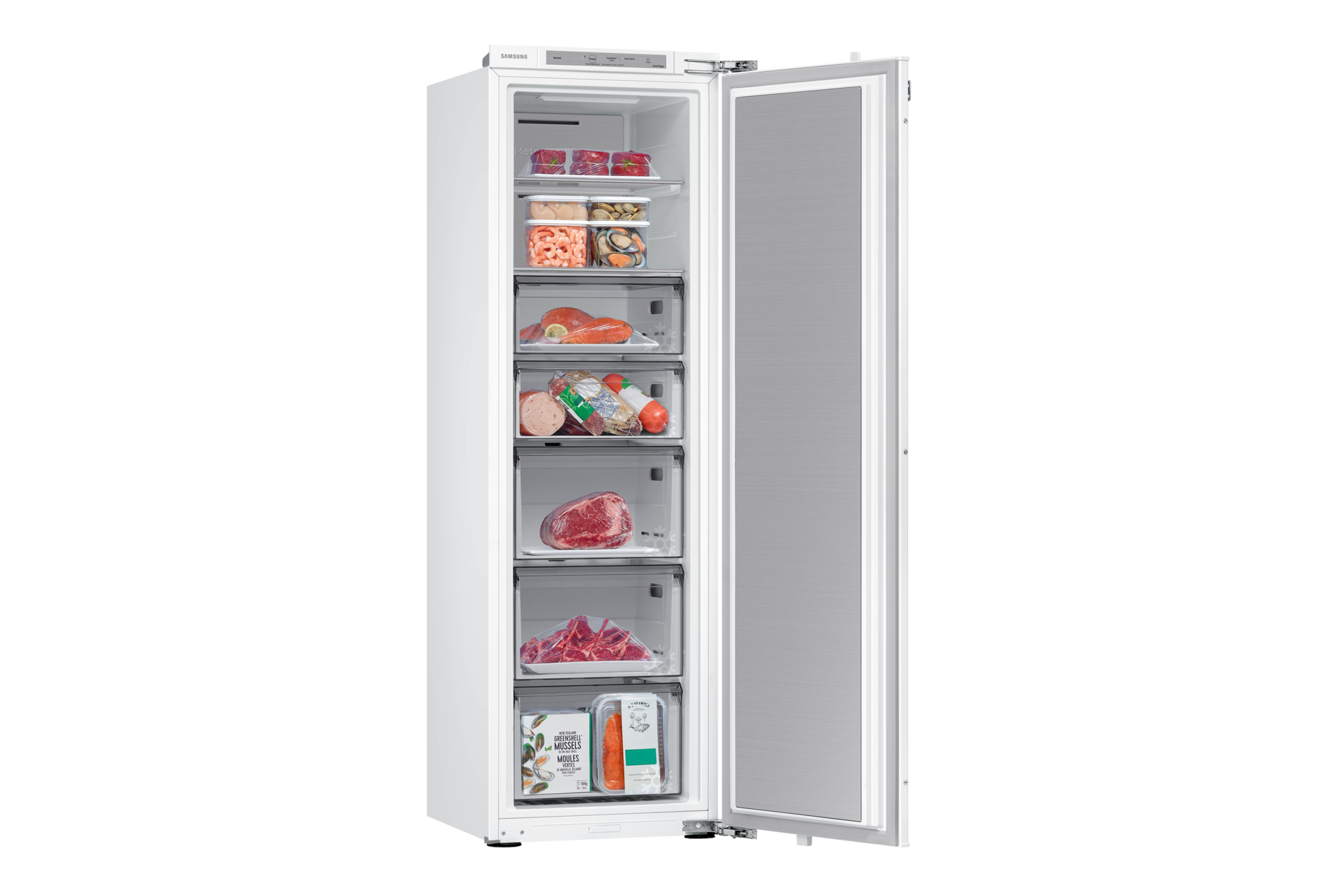 Indbygget fryser Series 7 BRZ22720EWW/EF med Metal Cooling 177,5 cm Cool-Select-Cold White 