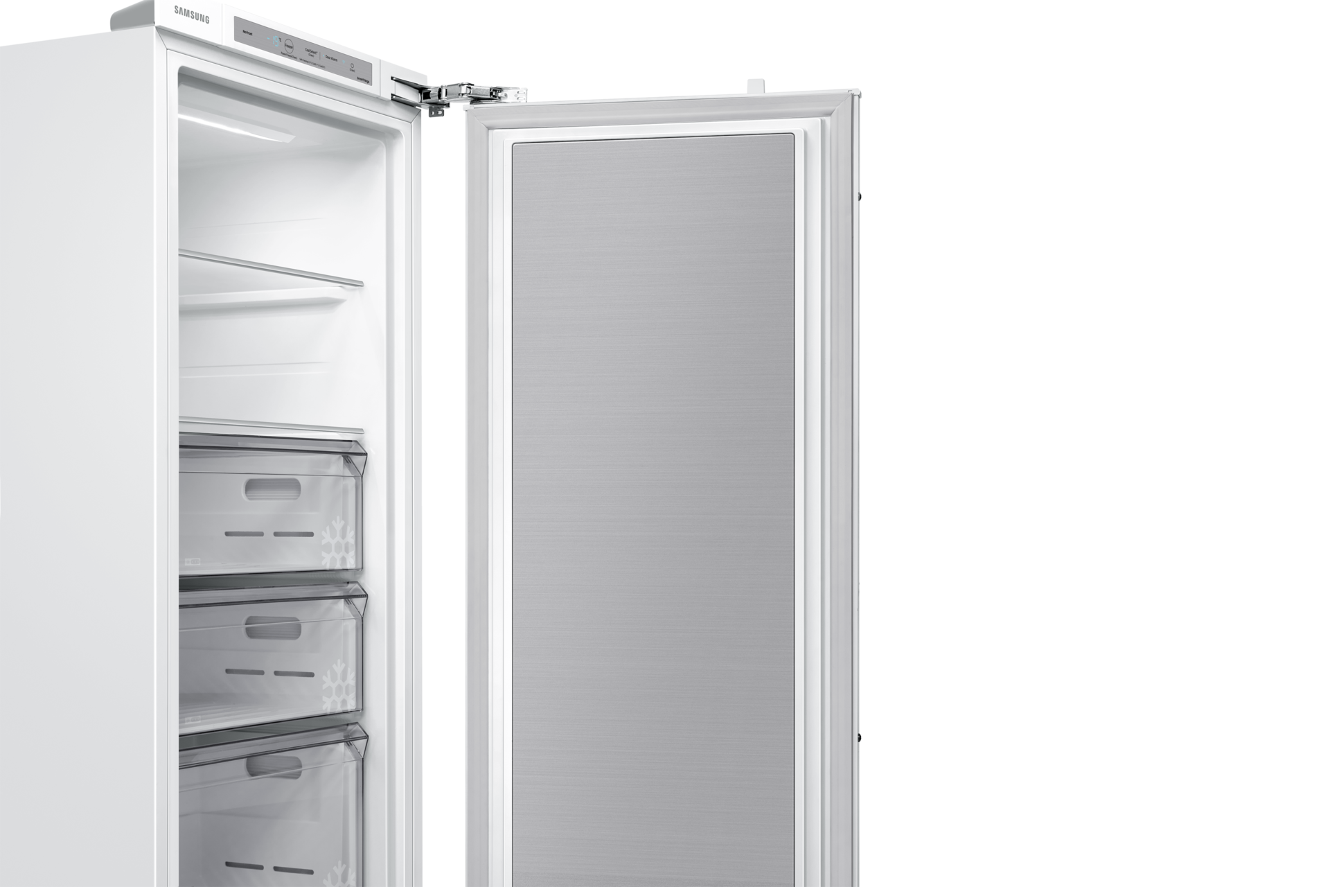 Indbygget fryser Series 7 BRZ22720EWW/EF med Metal Cooling 177,5 cm Detail2-Half-Door-Bin White 