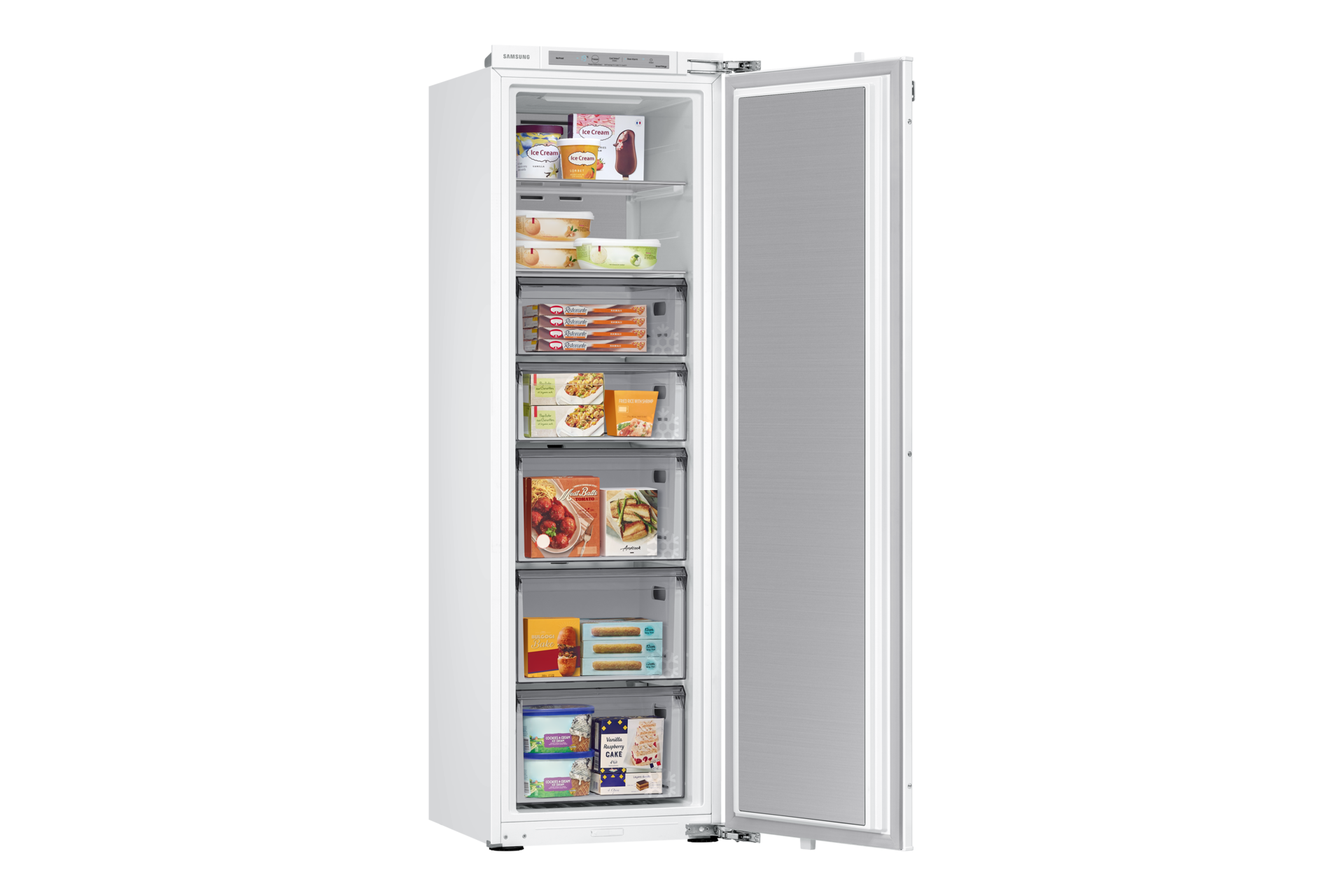 Indbygget fryser Series 7 BRZ22720EWW/EF med Metal Cooling 177,5 cm Cool-Select-Freeze White 