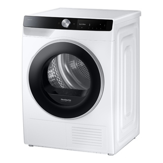 Laundry Dryer with A Energy Efficiency Rating and AI Dry+ R-Perspective White 