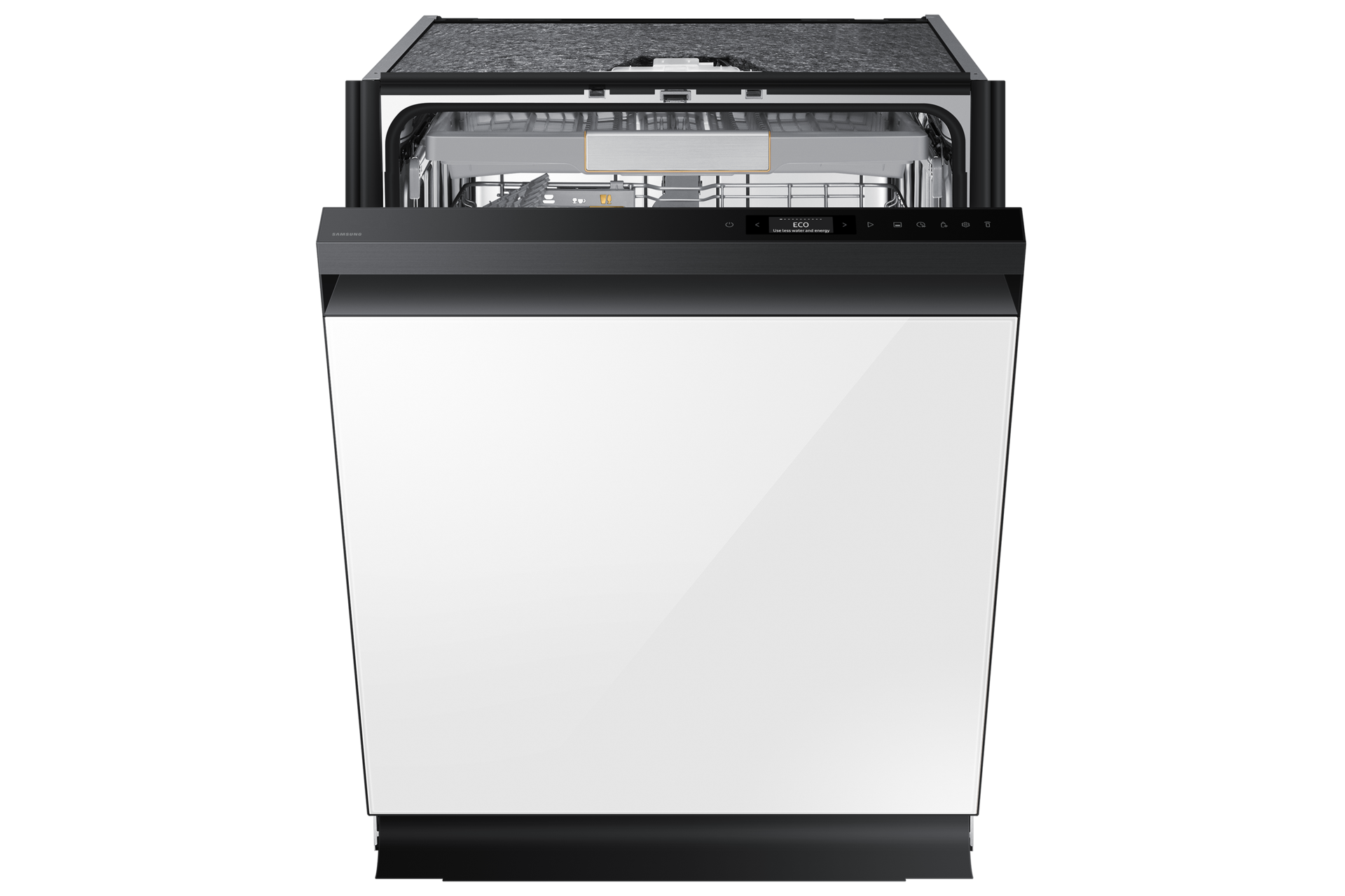 Indbygget opvaskemaskine med Water Jet Clean 14 kuverter (frontpanel DW-S24PEU påkrævet) Front-Open1 Satin Beige 