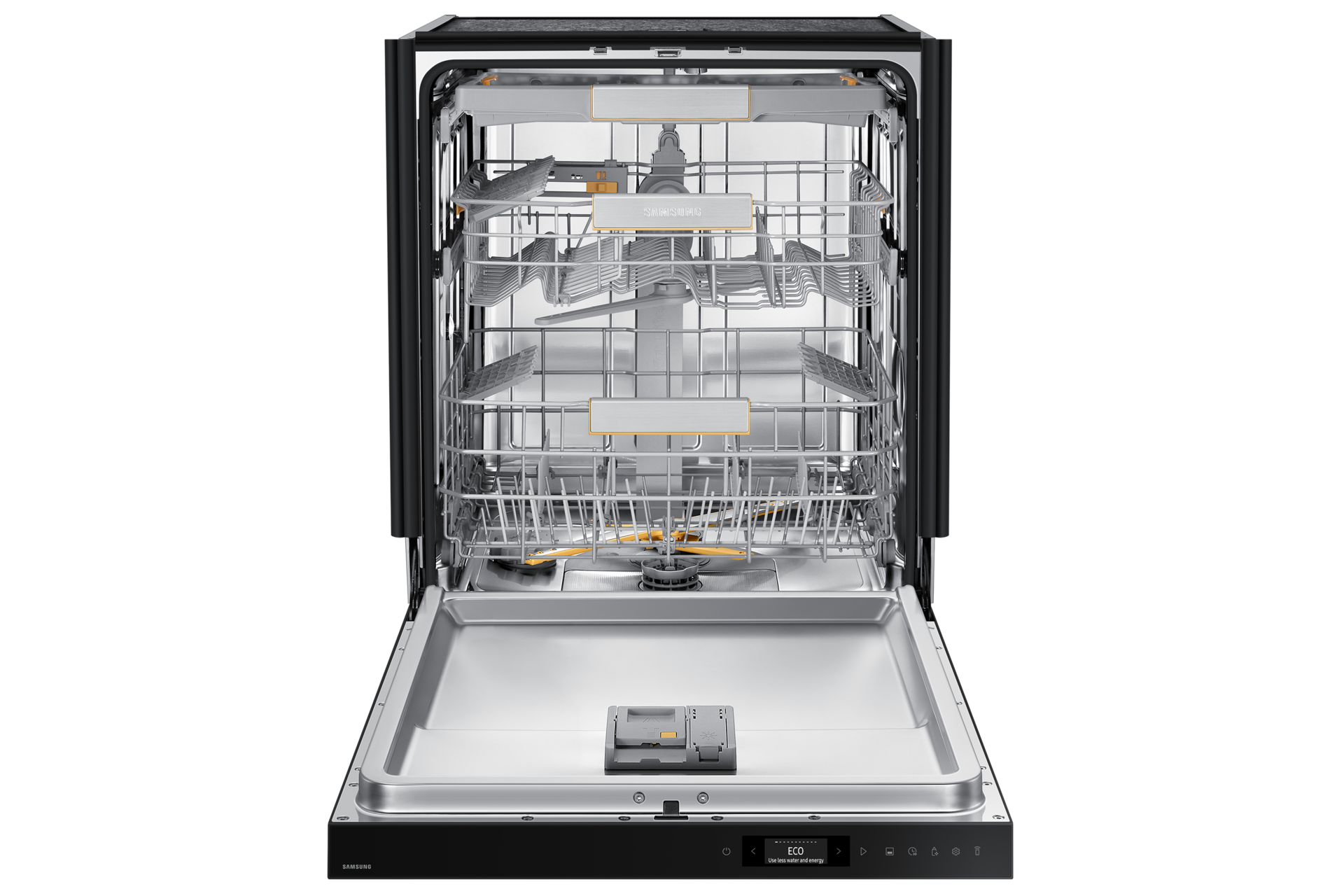 Indbygget opvaskemaskine med Water Jet Clean 14 kuverter (frontpanel DW-S24PEU påkrævet) Front-Open2 Satin Beige 