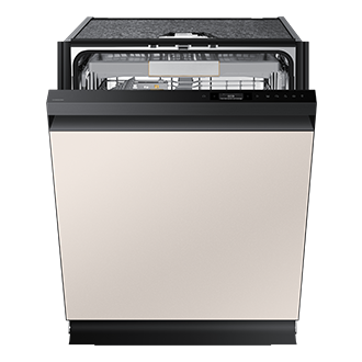 Indbygget opvaskemaskine med Water Jet Clean 14 kuverter (frontpanel DW-S24PEU påkrævet) Front-Open1 Satin Beige 