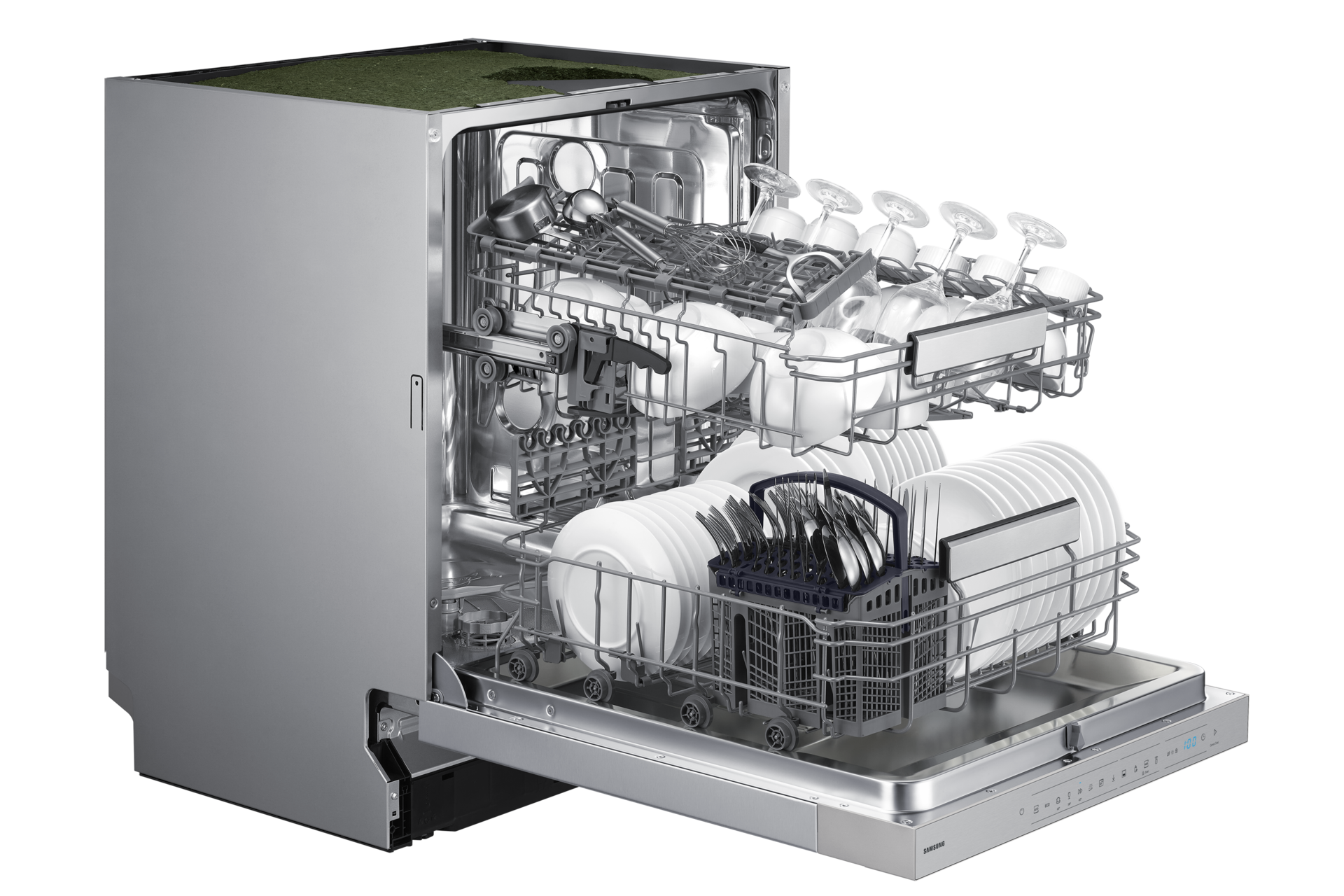 Built-under Dishwasher AutoRelease™ 13 Place Setting Dynamic1 Silver 