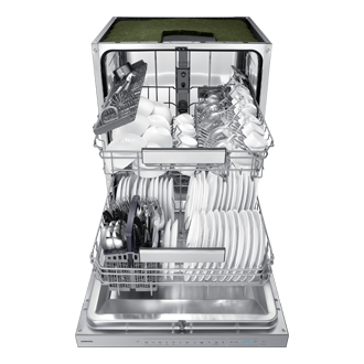 Built-under Dishwasher AutoRelease™ 13 Place Setting Front-Open3 Silver 