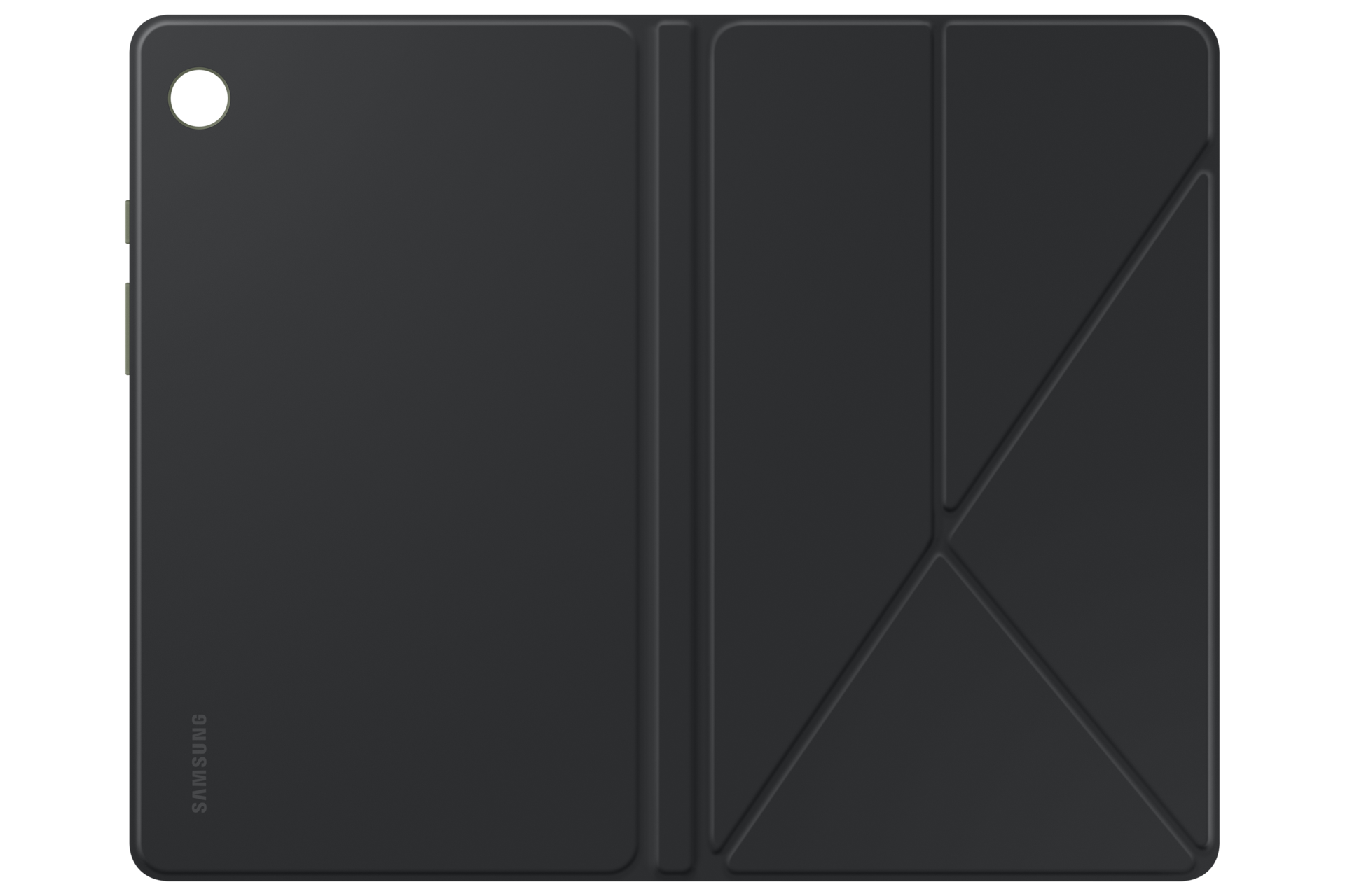 Galaxy Tab A9 Book Cover Back-Open-Cover-Only Black 