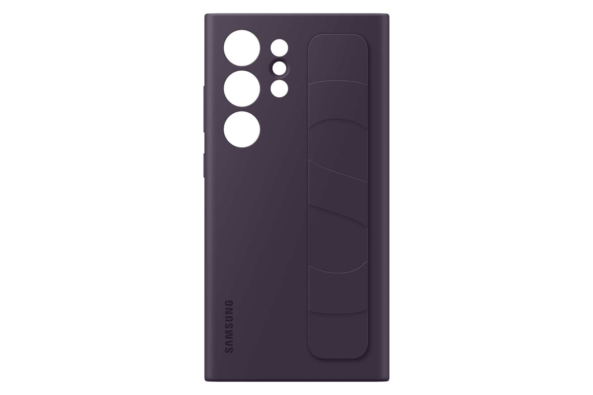 Galaxy S24 Ultra Standing Grip Case Front3 Dark Violet 