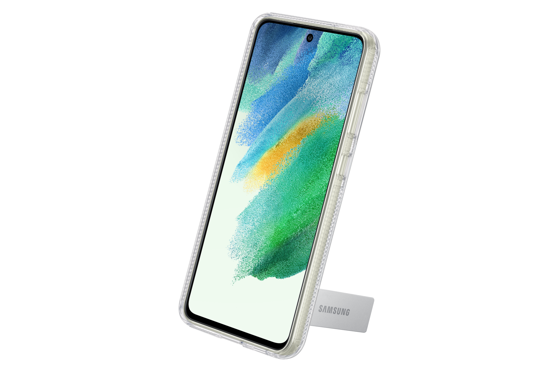 Galaxy S21 FE Clear Standing Cover Dynamic Transparent 