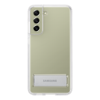 Galaxy S21 FE Clear Standing Cover Front Transparent 