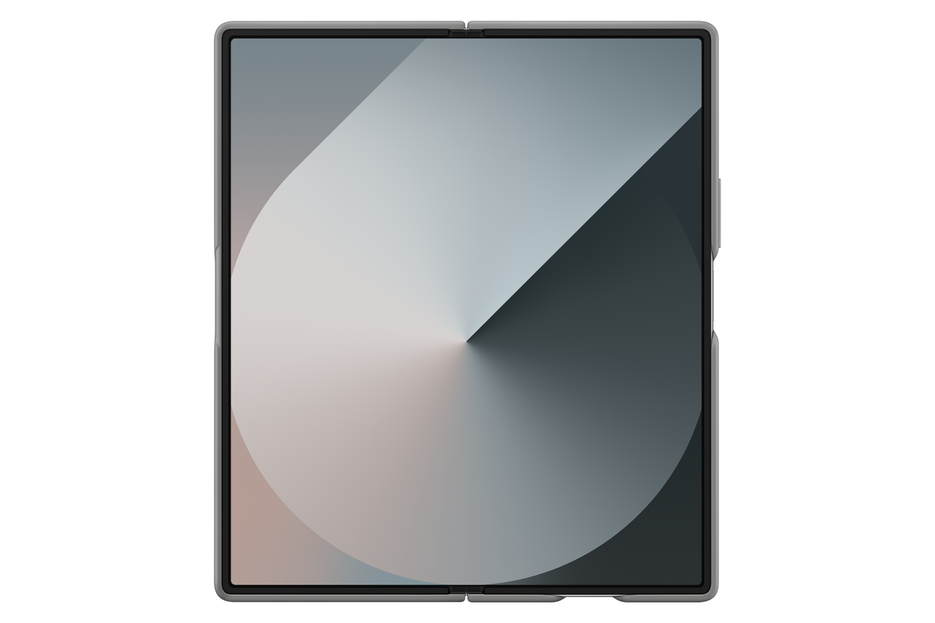 Galaxy Z Fold6 Silicone Case Back Gray 