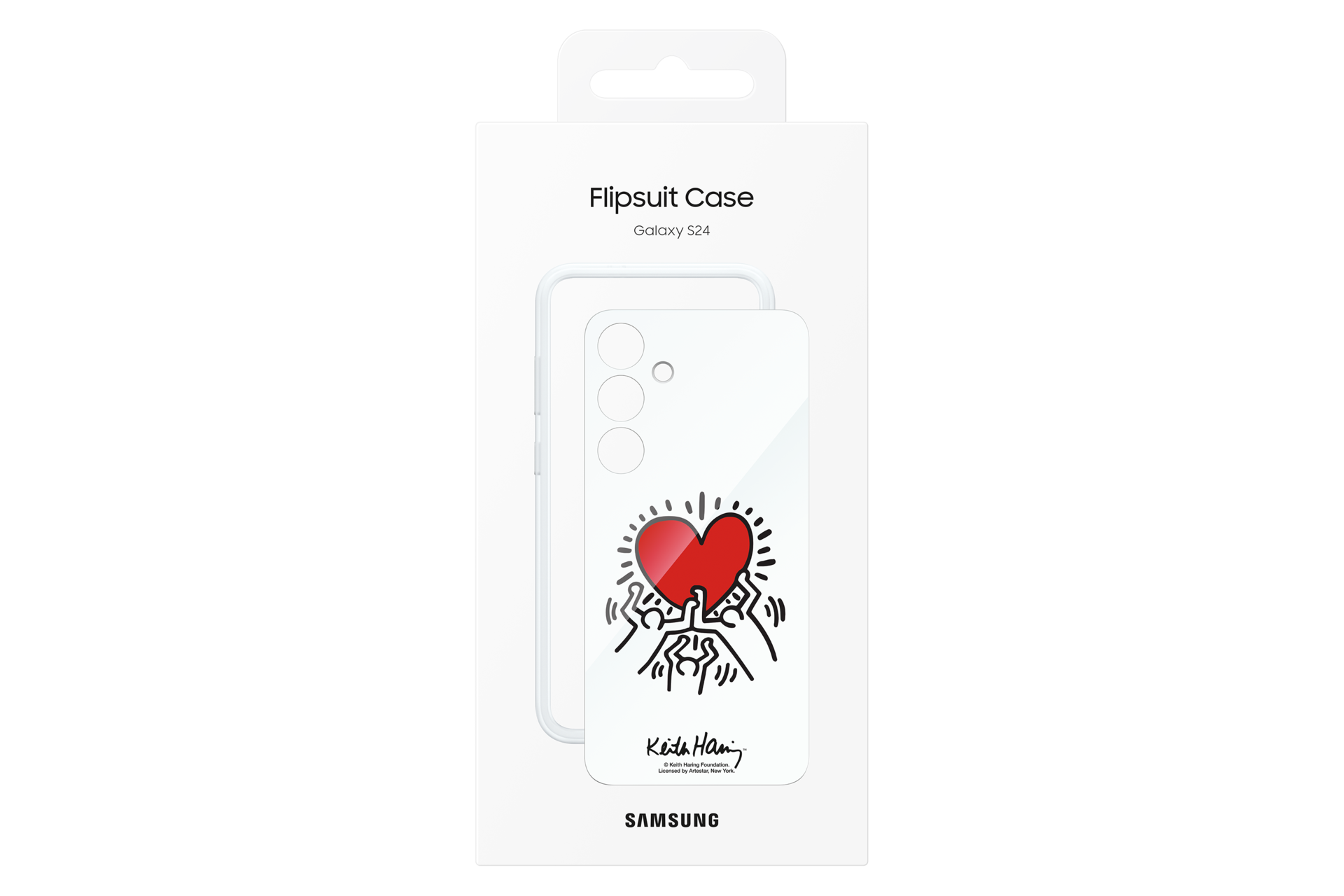 Galaxy S24 Flipsuit Case Package White 
