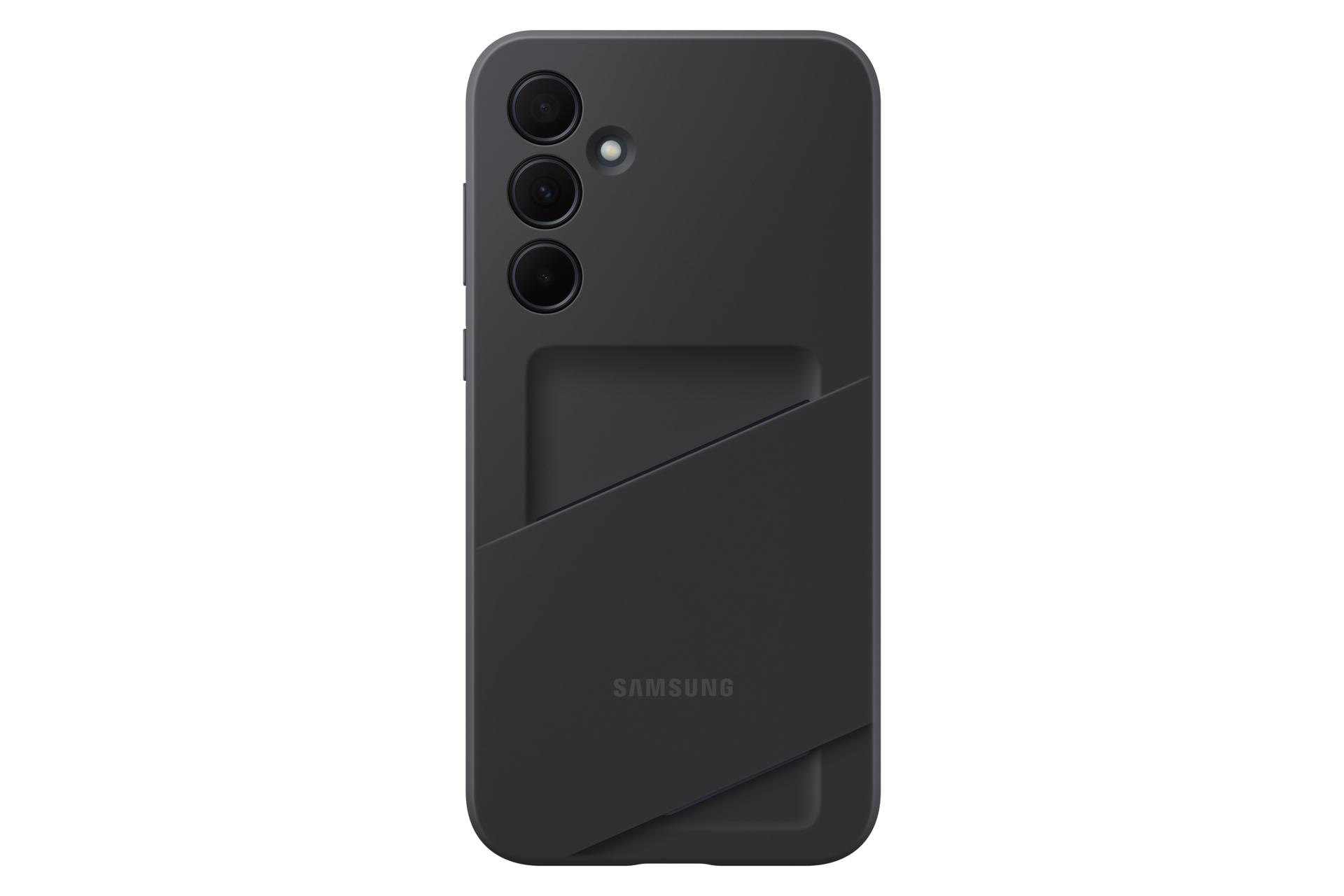 Galaxy A35 5G Card Slot Case Front Black 