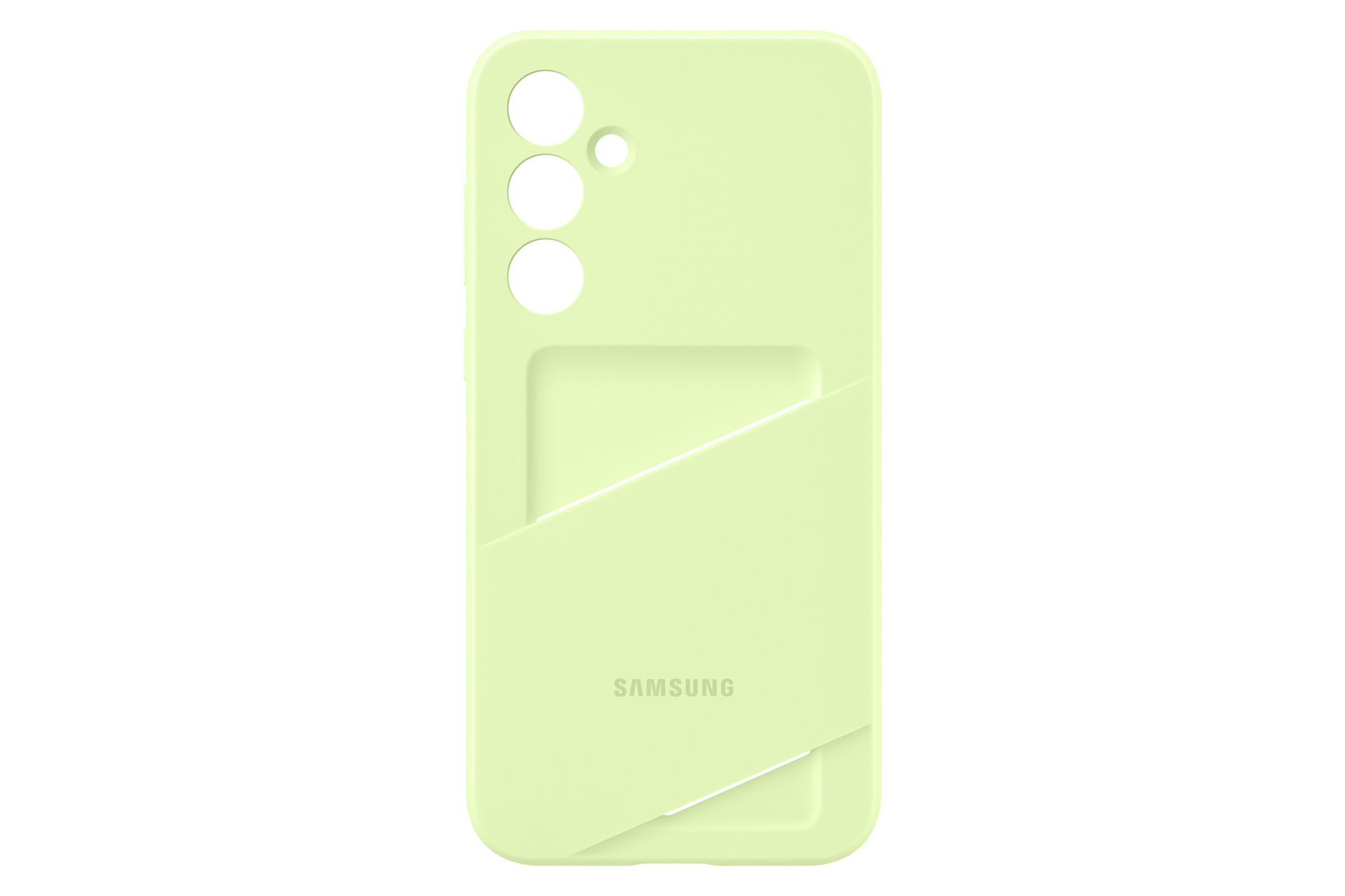Galaxy A35 5G Card Slot Case Front2 Lime 