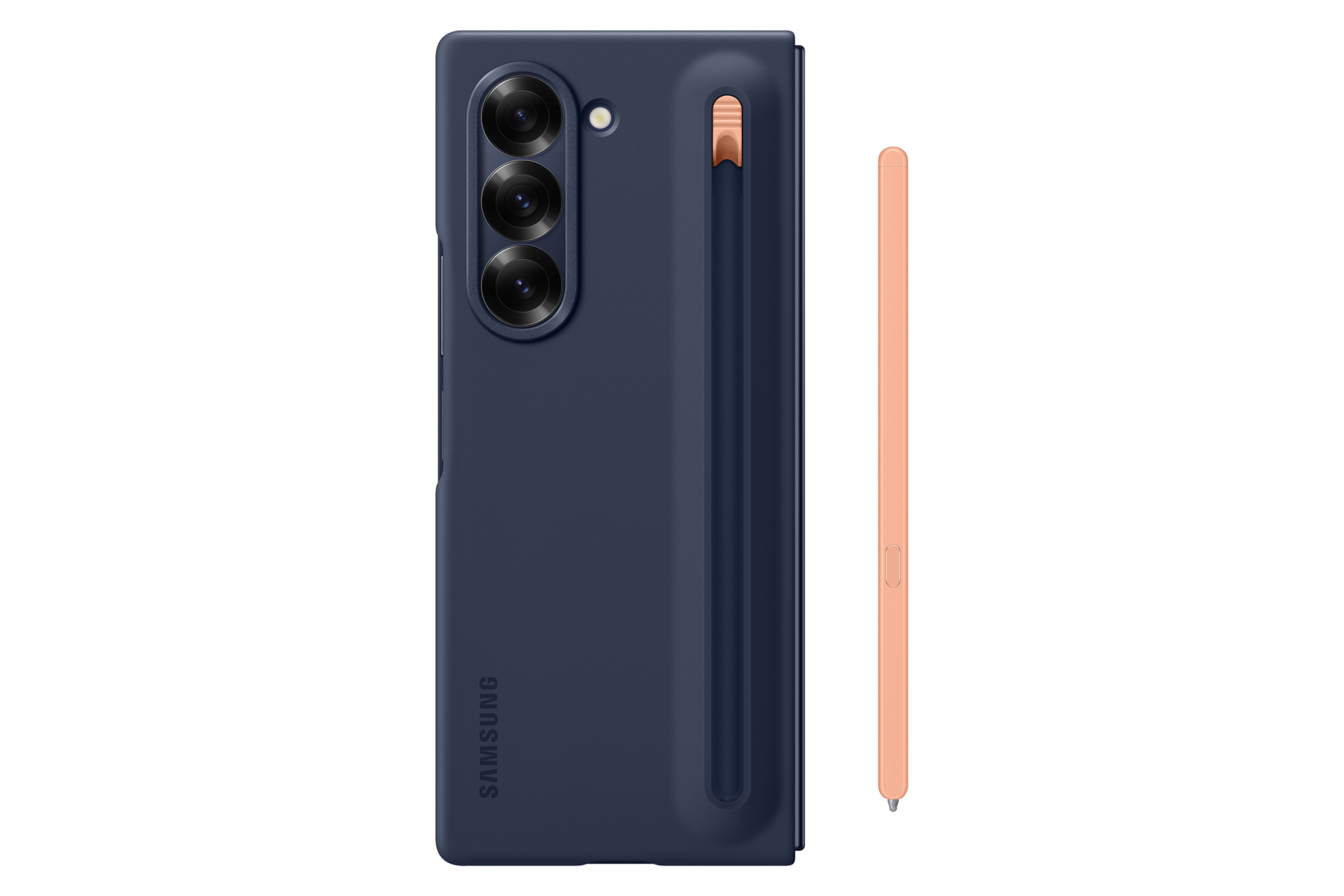 Galaxy Z Fold6 S Pen Case Front2 Navy 