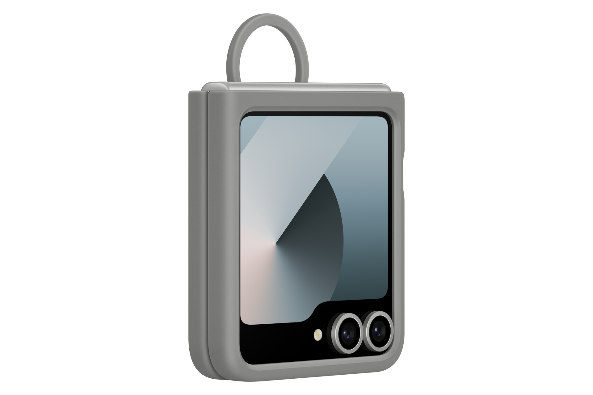 Galaxy Z Flip6 Silicone Case Dynamic Gray 