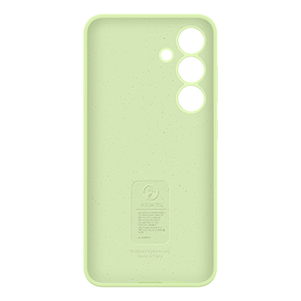 Galaxy S24 Silicone Case Back Lime 