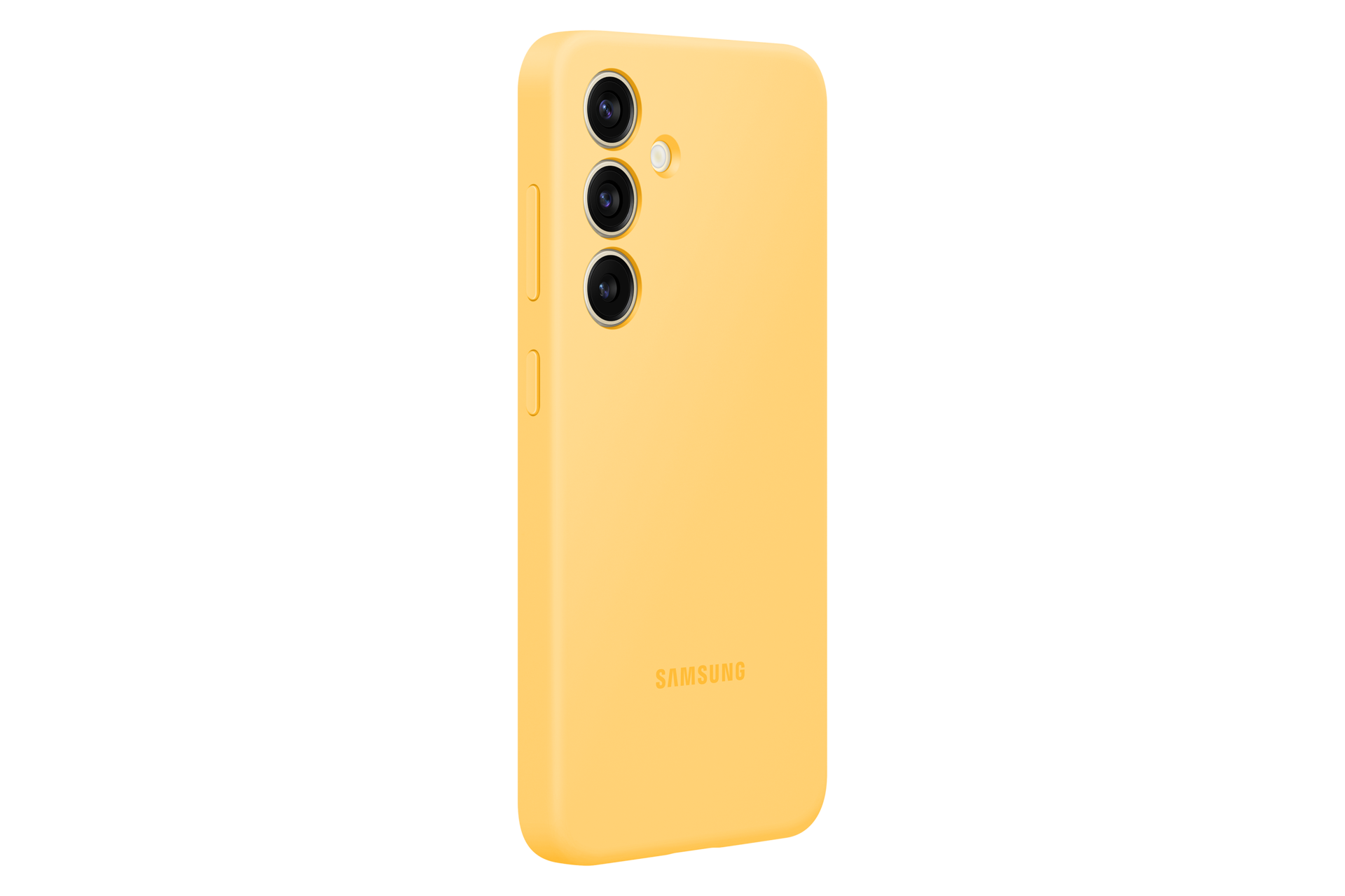 Galaxy S24 Silicone Case Dynamic Yellow 