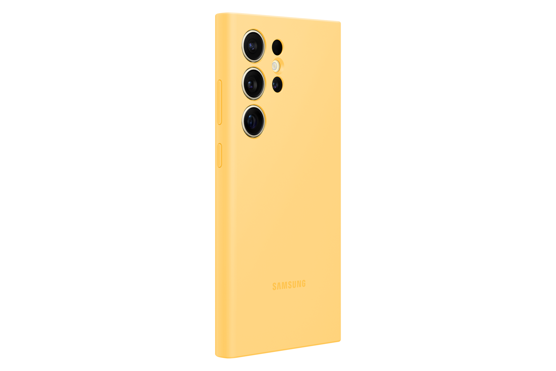 Galaxy S24 Ultra Silicone Case Dynamic Yellow 