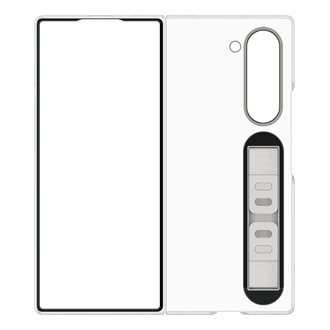 Galaxy Z Fold6 Clear Case Back Transparent 