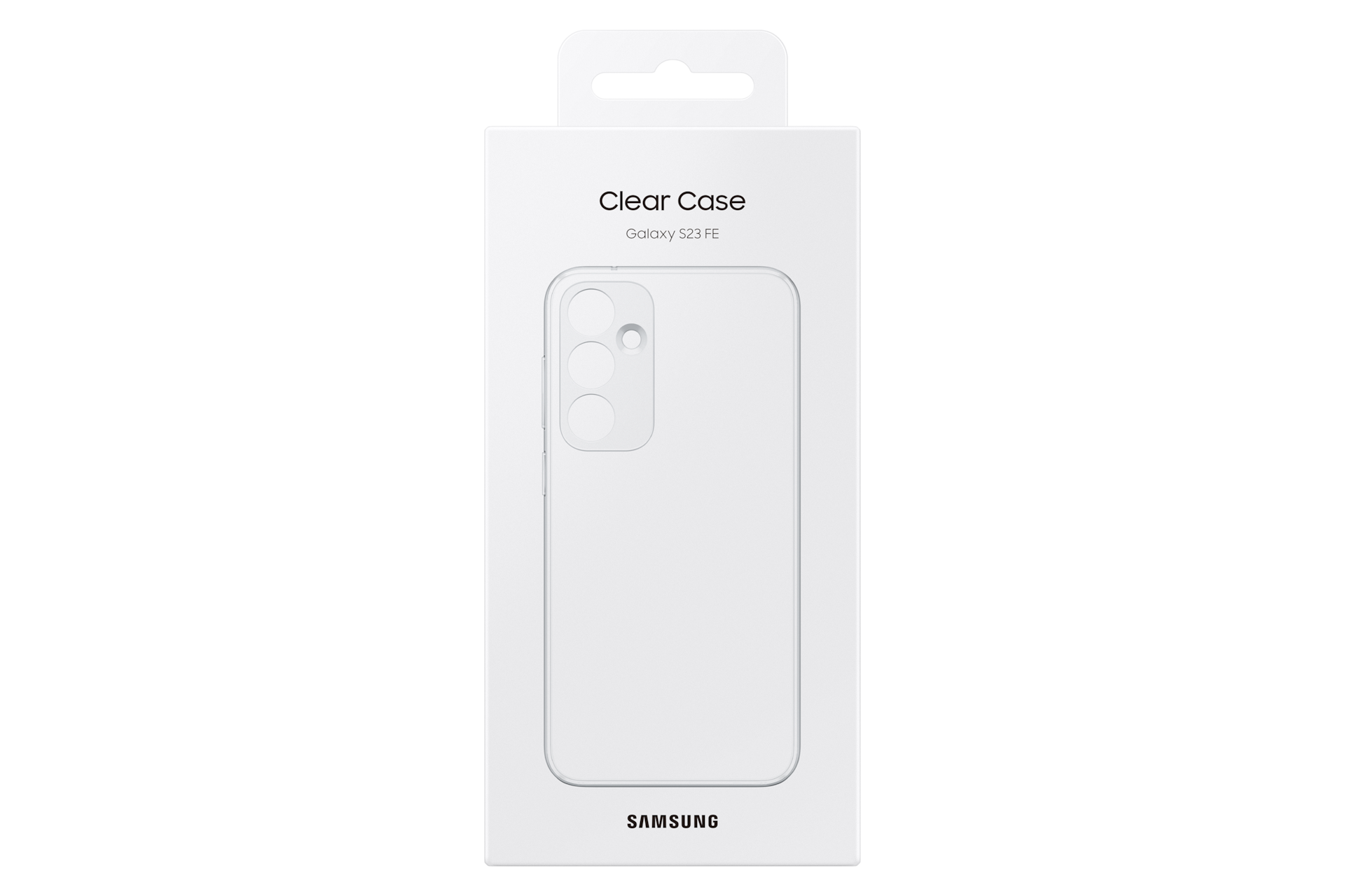 Galaxy S23 FE Clear Case Package Transparent 