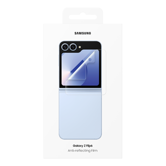 Anti-reflecting Film for Galaxy Z Flip7 FE, Z Flip6 Package Transparent 