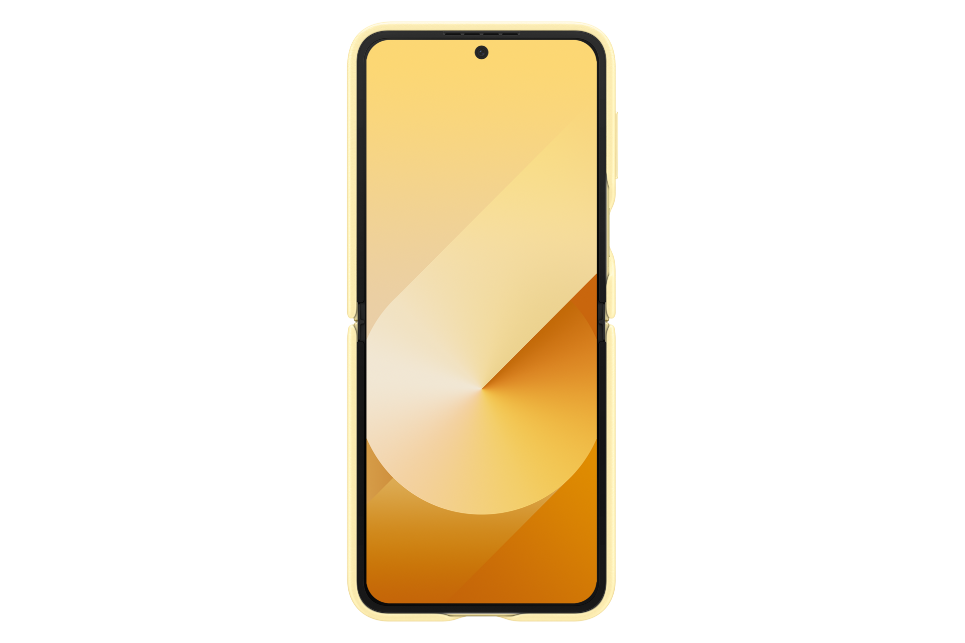 Galaxy Z Flip6 Kindsuit Case Back Yellow 