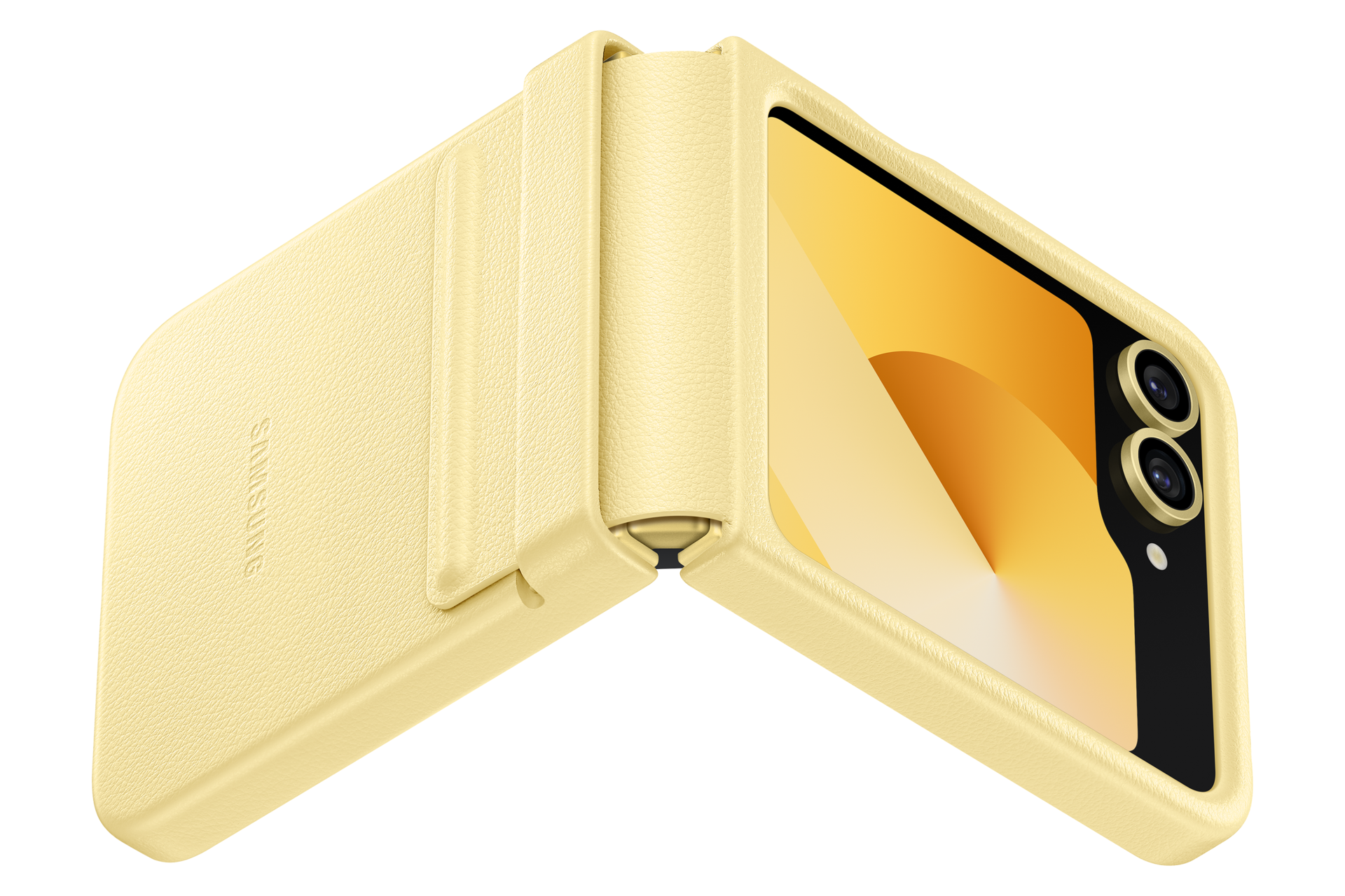 Galaxy Z Flip6 Kindsuit Case Dynamic Yellow 