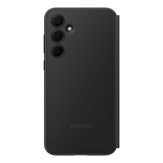 Galaxy A35 5G Smart View Wallet Case Back Black 