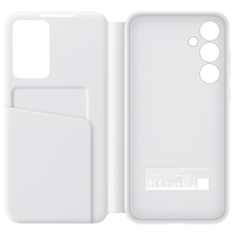 Galaxy A35 5G Smart View Wallet Case Front-Open White 