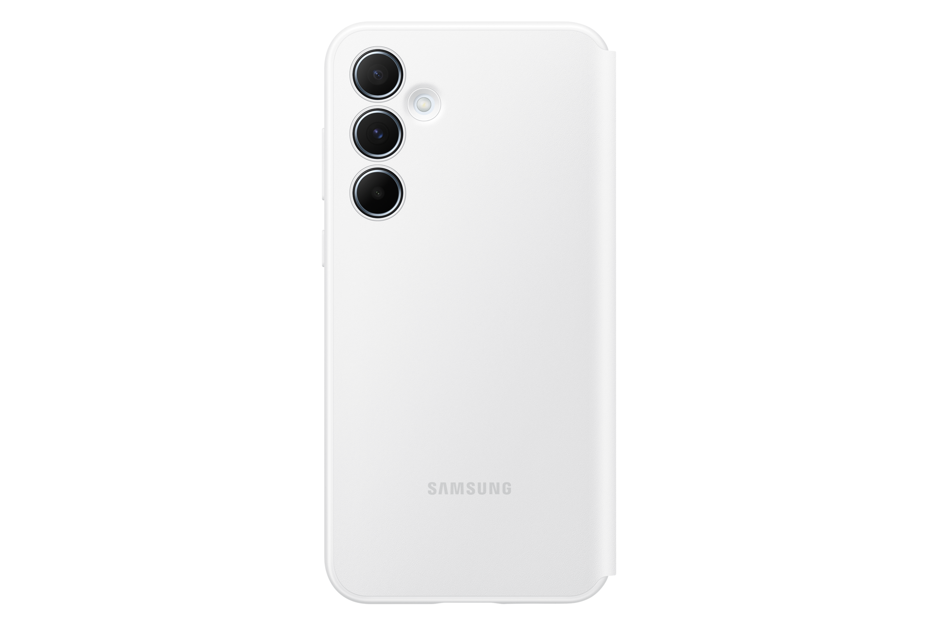 Galaxy A55 5G Smart View Wallet Case Back White 