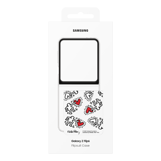 Galaxy Z Flip6 Flipsuit Case Package White 