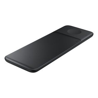 Wireless Charger Trio L-Perspective Black 