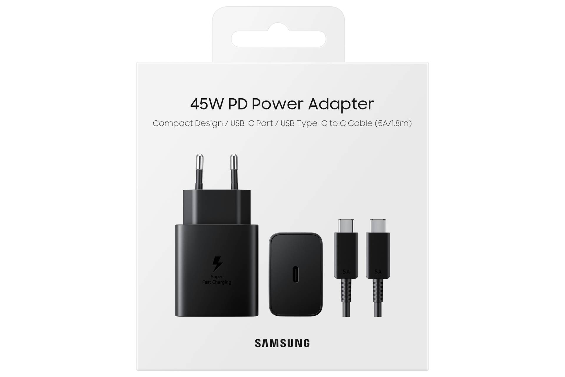 45W Power Adapter EP-T4510 Black 